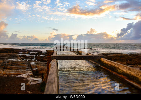 Cape Leeuwin ruota di acqua, Augusta, Australia occidentale Foto Stock