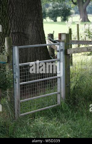 Stili di diritti pubblici di modo, sentiero pubblico. Foto Stock
