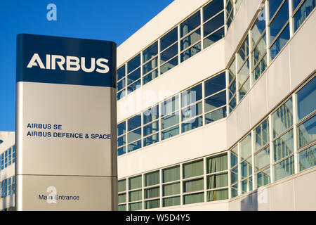 Airbus sede aziendale di Leiden, Paesi Bassi. Foto Stock