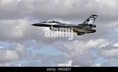 Aria belga forza F16 Dark Falcon Foto Stock