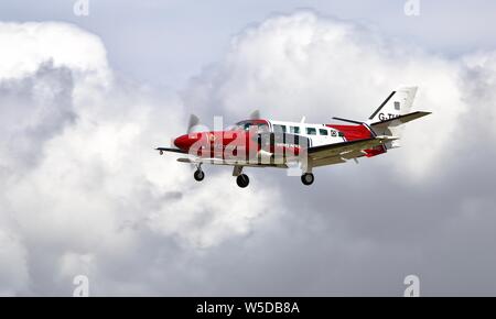 Cessna F406 Caravan II "G-TURF' H.M servizio di guardia costiera Foto Stock