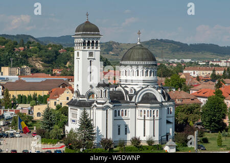 Chiesa della Santa Trinità, Sighisoara, Romania Foto Stock