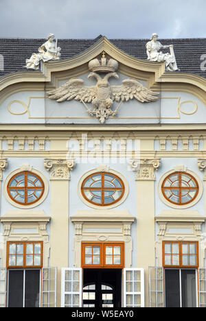 Castello Harrach, Halbturn Palace, Schloss Halbturn, Halbturn, Féltorony, Austria, Europa Foto Stock