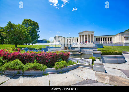 Il bufalo, USA-20 luglio, 2019: Albright-Knox Galleria d'arte, un grande showplace per l'arte moderna e contemporanea Foto Stock