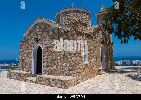 Chiesa di Profitis Ilias - Protaras, Cipro Foto Stock