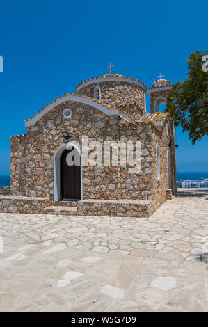 Chiesa di Profitis Ilias - Protaras, Cipro Foto Stock