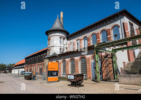 Le Miniere di Rammelsberg, Sito Patrimonio Mondiale dell'UNESCO, Goslar, Bassa Sassonia, Germania, Europa Foto Stock