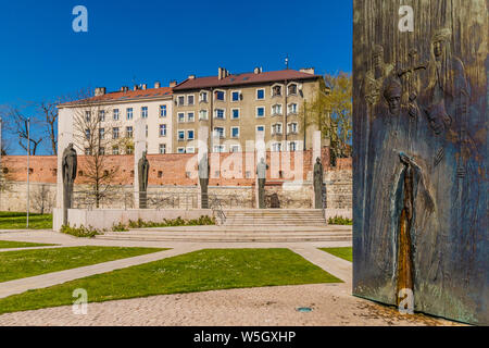 Monumenti a tre millenni altare in Skalka la Chiesa e il monastero Paolino, Cracovia, in Polonia, in Europa Foto Stock