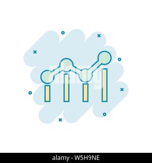 Misurare Benchmark icona in stile fumetto. Cruscotto vettore rating cartoon illustrazione in bianco sullo sfondo isolato. Corso business di servizi Nozione sp Illustrazione Vettoriale