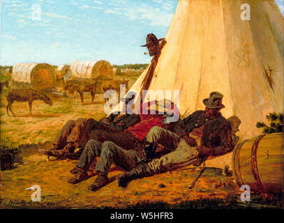 Winslow Homer, pittura, il lato luminoso, 1865 Foto Stock