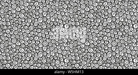 Disegnata a mano doodle motivo grafico. Seamless texture. Disegno a inchiostro. Fatto a mano sullo sfondo. Illustrazione Vettoriale Illustrazione Vettoriale