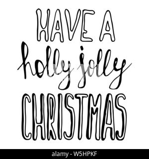 Tipografia di Natale ed elementi di design. Il Natale di scritte. Illustrazione Vettoriale Illustrazione Vettoriale