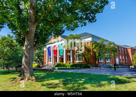 GREENSBORO, NC, Stati Uniti d'America - 27 Luglio: Hege Libreria sulla luglio 27, 2019 a Guilford College di Greensboro, Nord Carolina. Foto Stock