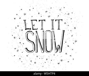 Disegnata a mano di ispirazione e motivare la frase, preventivo. Lettering concettuale, calligrafia. Vettore tipografia isolato elemento di design per biglietti di auguri Illustrazione Vettoriale