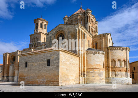 Il XIII secolo, Chiesa Collegiata di Santa María la Mayor in Toro, provincia di Zamora, Castilla y Leon, Spagna. Foto Stock