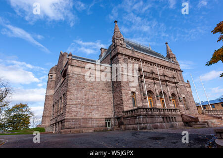 Turku Museum of Art, romantico il nazionalismo in architettura, Turku, Finlandia Foto Stock