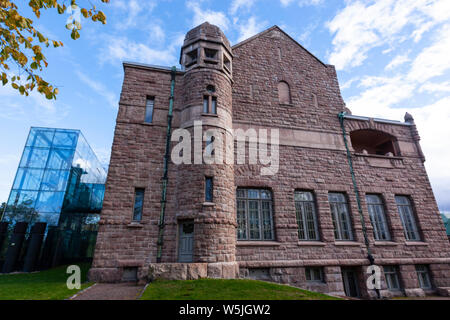 Turku Museum of Art, romantico il nazionalismo in architettura, Turku, Finlandia Foto Stock