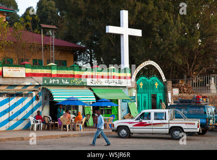 Gondar, Etiopia, Africa Foto Stock