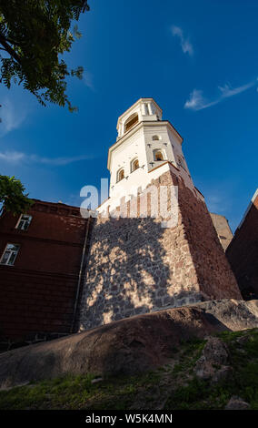 Vyborg, Russia, luglio 03, 2019: vecchia cattedrale di Vyborg Foto Stock