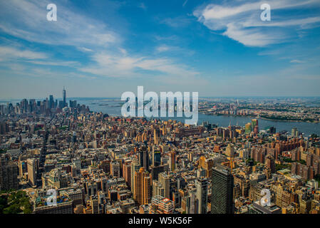 Vista di New York Foto Stock