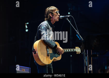 Liam Gallagher a Finsbury Park, London il Venerdì, 29 giugno 2018 Foto Stock