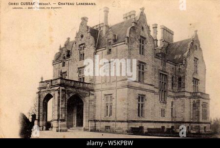 Cussac-Fort-Médoc - château Lanessan 1. Foto Stock