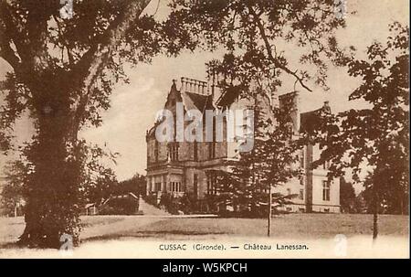 Cussac-Fort-Médoc - château Lanessan 2. Foto Stock