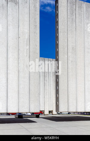 DALLAS, TEXAS- Marzo 16. 2019, 2016: Kennedy Memorial, un omaggio a John Fitzgerald Kennedy. Foto Stock