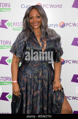 Londra, Regno Unito. 27 Luglio, 2019. Shola Ama assiste KISSTORY sulla comune a Streatham comune di credito: SOPA Immagini limitata/Alamy Live News Foto Stock