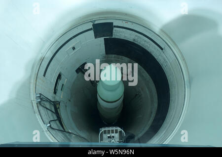 Minuteman Missile in silo sotterraneo Foto Stock