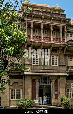 24-Apr-2015-patrimonio architettonico-Blavatsky Lodge Società Teosofica, Mumbai, Maharashtra, India, Asia Foto Stock