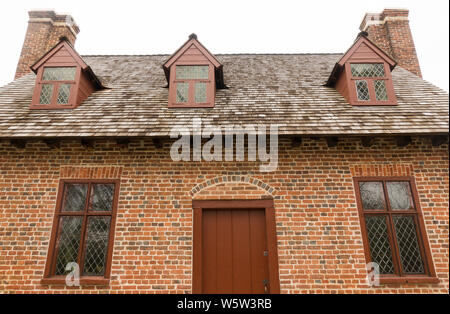 Adam Thoroughgood house Virginia Beach VA Foto Stock