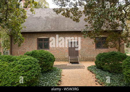 Adam Thoroughgood house Virginia Beach VA Foto Stock