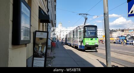 Estate ad Helsinki-2019 Foto Stock