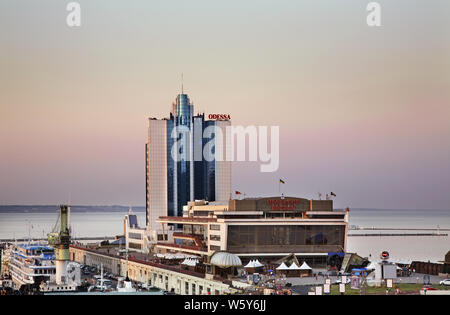 Porto di Mare di Odessa. L'Ucraina Foto Stock