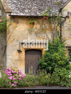 Casa Vecchia in Cotswolds, Stanton, Gloucestershire, Inghilterra Foto Stock