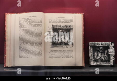 Riapertura di MAISON DE Balzac, Parigi Foto Stock