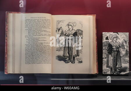 Riapertura di MAISON DE Balzac, Parigi Foto Stock