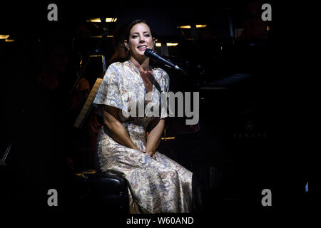 Luglio 29, 2019, Toronto, Ontario, Canada: Canadese cantante e cantautore Sarah McLachlan eseguito un sold out show in Toronto. Nella foto: SARAH MCLACHLAN (credito Immagine: © Angelo Marchini/ZUMA filo) Foto Stock