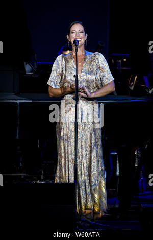 Luglio 29, 2019, Toronto, Ontario, Canada: Canadese cantante e cantautore Sarah McLachlan eseguito un sold out show in Toronto. Nella foto: SARAH MCLACHLAN (credito Immagine: © Angelo Marchini/ZUMA filo) Foto Stock