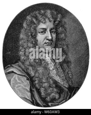 William Russell, Lord Russell (1639-1683) c1683. Di Peter Vanderbank (1649-1697), dopo Sir Godfrey Kneller (1646-1723). William Russell, Lord Russell, politico inglese. Foto Stock