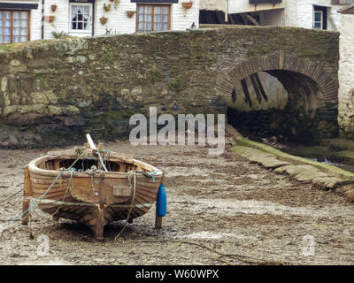 Porto ISAACS E POLPERRO CORNWALL Foto Stock