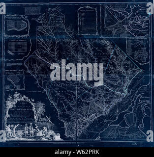 Map Of South Carolina History Prints Map Of Charleston, South Carolina; 1872; Antique Birdseye Map - Print Only - 24 X 36 Inches Historical Wall Map - Foto 6