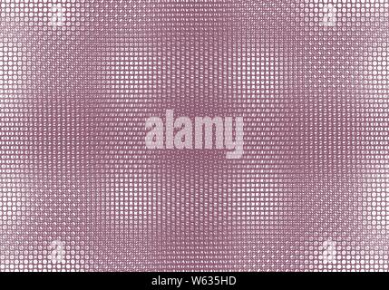 Crimson Red disegnati a mano retrò anelli tappezzeria raster la configurazione di sfondo con forma quadrata gradienti Foto Stock