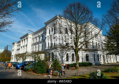 Altonaer Rathaus Platz der Republik, Altona Amburgo, Deutschland Foto Stock