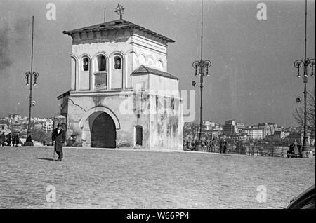 City scape di Bukarest, Romania nel 1942 durante la seconda guerra mondiale 2 Foto Stock