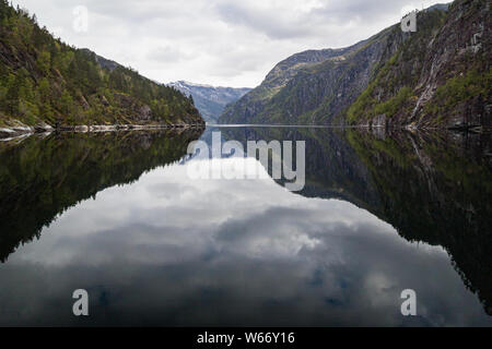 Osterfjord, vicino a Bergen, Norvegia Foto Stock