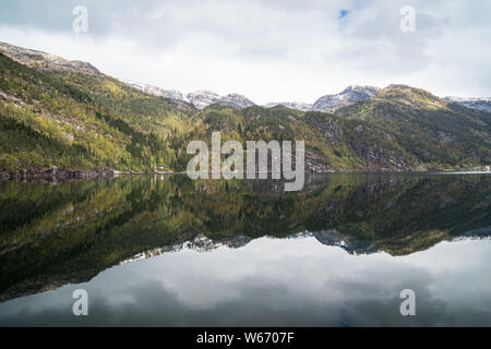 Osterfjord, vicino a Bergen, Norvegia Foto Stock