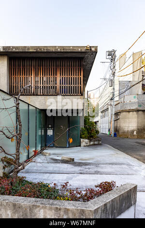Sky House progettata da Kiyonori Kikutake, 1958; Tokyo, Giappone Foto Stock