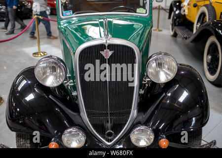 A Cracovia, Polonia - 18 Maggio 2019: Fiat 508 III Junak a Moto Show di Cracovia. Prodotte in 1935 anno Foto Stock